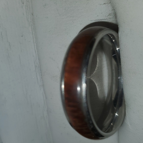 Silver tungsten ring - Picture 3 of 4